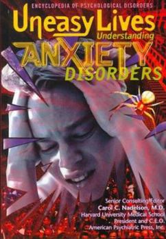 Library Binding Uneasy Lives: Anxiety Disordrs (Oop) Book