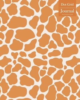 Dot Grid Journal: Notebook Planner with Unique Giraffe Skin Themed Cover Design