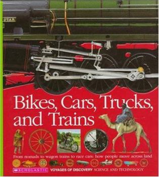 Spiral-bound Bikes, Cars, Trucks, and Trains Book