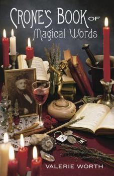Paperback Crone's Book of Magical Words Book