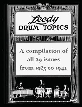 Paperback Leedy Drum Topics Book