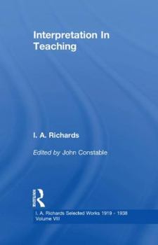 Paperback Interpretation in Teaching V 8 Book