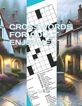 Paperback Crosswords for Adult Enjoyment Book