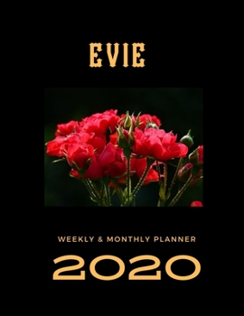 Paperback 2020 Weekly & Monthly Planner: Evive...This Beautiful Planner is for You-Reach Your Goals / Journal for Women & Teen Girls / Dreams Tracker & Goals S Book