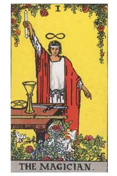 Tarot Notebook Journal - The Magician: Medium College Ruled for Your Daily Readings Illustrated with the Beautiful Rider-Waite tarot deck