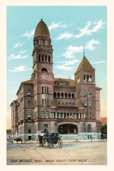 Paperback Vintage Journal Courthouse, San Antonio, Texas Book