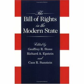 Paperback The Bill of Rights in the Modern State Book