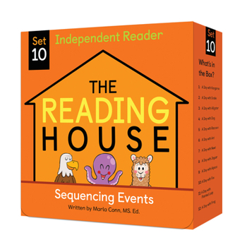 Paperback The Reading House Set 10: Sequencing Events Book