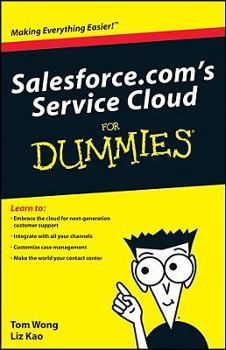 Paperback Salesforce.com's Service Cloud for Dummies Book