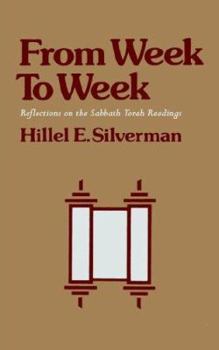 Paperback From Week To Week: Reflections on the Sabbath Torah Readings Book