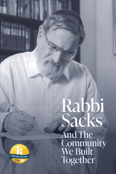 Paperback Rabbi Sacks and the Community We Built Together Book