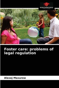 Paperback Foster care: problems of legal regulation Book