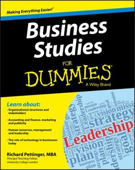 Paperback Business Studies for Dummies Book