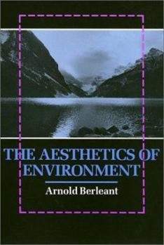 Hardcover The Aesthetics of Environment Book