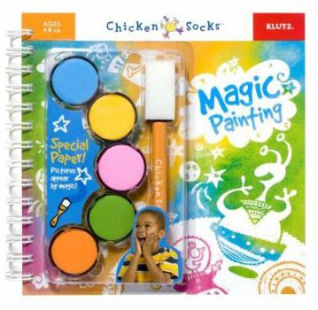 Spiral-bound Magic Painting: Brush on Colors, Pictures Appear by Magic [With Paint Brush and 5 Colors of Paint] Book