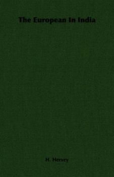 Paperback The European In India Book