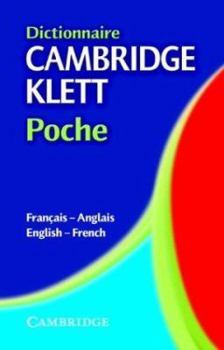 Paperback Dictionnaire Cambridge Klett Poche Français-Anglais/English-French (English and French Edition) Book
