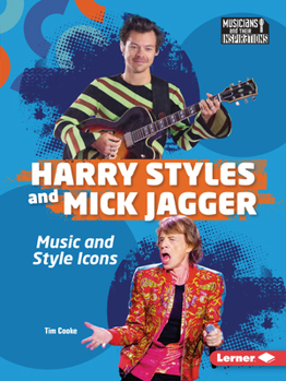 Paperback Harry Styles and Mick Jagger: Music and Style Icons Book