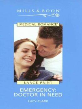 Hardcover Emergency Doctor in Need [Large Print] Book