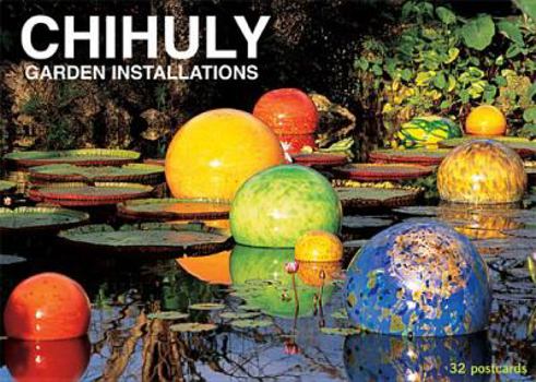 Paperback Chihuly Garden Installations Postcard Set: Set of 32 Postcards Book