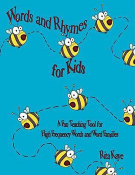 Paperback Words and Rhymes for Kids: A Fun Teaching Tool for High Frequency Words and Word Families Book