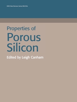 Paperback Properties of Porous Silicon Book