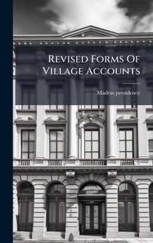 Hardcover Revised Forms Of Village Accounts Book