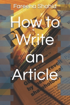 Paperback How to Write an Article Book