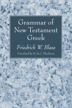 Paperback Grammar of New Testament Greek Book