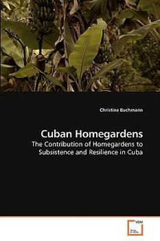 Paperback Cuban Homegardens Book