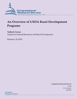 Paperback An Overview of USDA Rural Development Programs Book