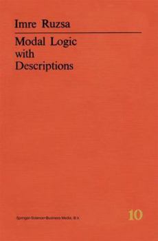 Paperback Modal Logic with Descriptions Book