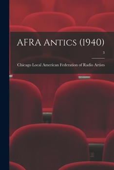 Paperback AFRA Antics (1940); 3 Book