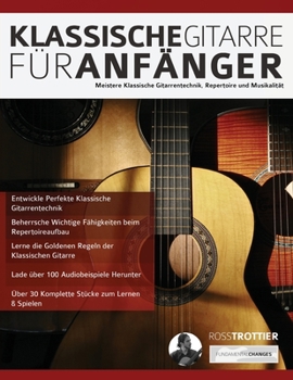 Paperback Klassische Gitarre fu&#776;r Anfa&#776;nger [German] Book