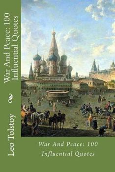 Paperback War And Peace: 100 Influential Quotes Book