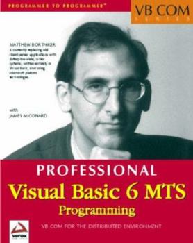 Paperback Professional Visual Basic 6 M Ts Programming Book