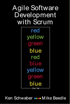 Paperback Agile Software Development with Scrum Book