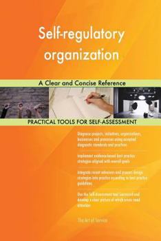 Paperback Self-regulatory organization A Clear and Concise Reference Book