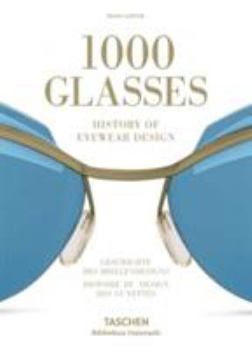 Hardcover 1000 Glasses : History of Eyewear Design Book