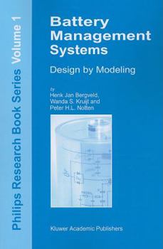 Paperback Battery Management Systems: Design by Modelling Book