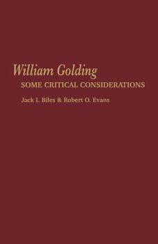 Paperback William Golding: Some Critical Considerations Book