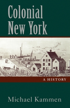 Paperback Colonial New York: A History Book