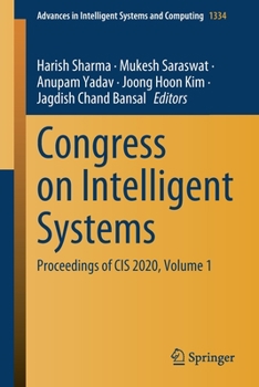 Paperback Congress on Intelligent Systems: Proceedings of Cis 2020, Volume 1 Book