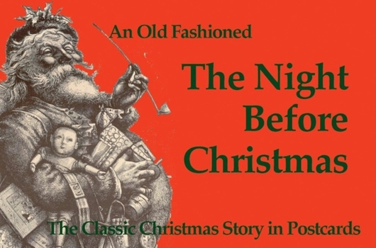 Card Book Night Before Christmas Postcard Book