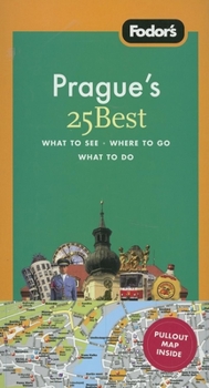 Paperback Fodor's Prague's 25 Best [With Pullout Map] Book