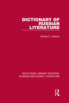Hardcover Dictionary of Russian Literature Book