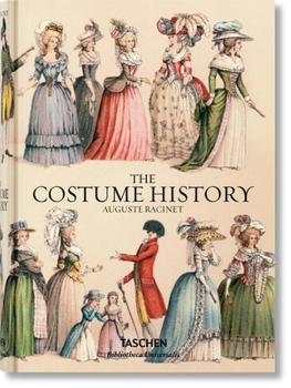 Hardcover Auguste Racinet. the Costume History Book