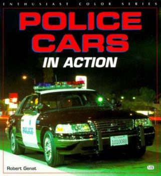Paperback Police Cars in Action Book