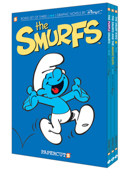 Paperback The Smurfs Graphic Novels Boxed Set: Vol. #1 - 3 Book