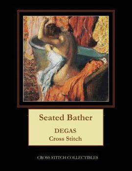 Paperback Seated Bather: Degas Cross Stitch Pattern [Large Print] Book
